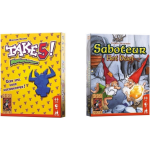999Games Spellenbundel - Kaartspellen - 2 Stuks - Take 5! & Saboteur: Het Duel