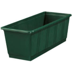 Plantenbak Donker Rechthoekig 60 X 17,5 X 14,5 Cm - Plantenbakken - Groen