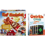 Spellenset - Bordspel - Stef Stuntpiloot & Qwirkle Cards