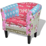 Vidaxl Fauteuil Met Patchwork Relax Stof