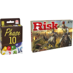 Hasbro Spellenbundel - Bordspellen - 2 Stuks - Phase 10 & Risk