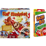 Spellenset - Bordspel - Stef Stuntpiloot & Skip-bo