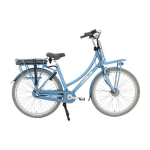 Vogue Elektrische fiets e-Elite dames mint 57cm 468 Watt - Blauw