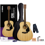 Yamaha F310PII Natural akoestische western gitaar set