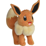 Pokémon knuffel Eevee junior 24 cm pluche - Oranje