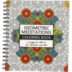 Creativ kleurboek Geometric Meditations 19,5 x 23 cm papier