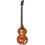 Hofner Violin Bass Vintage Finish 61 semi-akoestische basgitaar met koffer