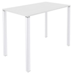 Simmob Vergadertafel hoog, 80x80 Lounge 4 poten