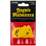 Dunlop YJMP03YL Yngwie Malmsteen Custom Delrin Pick Yellow 1.14 mm plectrumset (6 stuks)