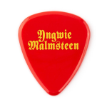 Dunlop YJMR02RD Yngwie Malmsteen Custom Delrin Pick Red 2.0 mm plectrumset (24 stuks)