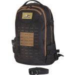 MACGYVER Tactical Backpack Met 15 Inch Laptopvak Rugzak 27 Liter Oersterk Incl. Regenhoes - Zwart