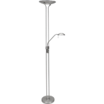 Steinhauer Vloerlamp Sahin Led Mat Chroom - Plata