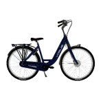 Vogue Elektrische fiets Mestengo dames 50cm donker 480WH - Blauw