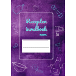 Recepten invulboek Neon