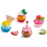 Hape cupcakes speelgoedeten 18 delig