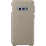 Samsung Galaxy S10e Leather Cover - Gris