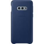 Samsung Galaxy S10e Leather Cover - Azul