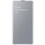 Samsung Galaxy S10e Clear View Cover - Wit