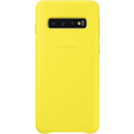 Samsung Galaxy S10 Leather Cover - Amarillo