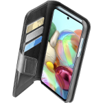 Cellularline Book Agenda voor Samsung Galaxy A72 - Zwart