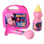 Disney Kinderfietsset Combo Minnie Mouse Meisjes Rose 3-delig - Roze