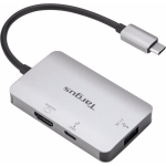 Targus USB-C multi-poort hub (Zilver)
