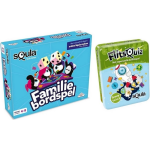 Spellenbundel - Squla - 2 Stuks - 3 Tot 12 Jaar - Familiebordspel & Flitsquiz Groep 1 2 3 Kaartspel