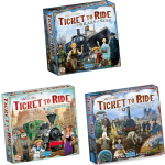 Days of Wonder Ticket To Ride - 3 Stuks - Rails And Sails & Uitbreidingen Duitsland & Frankrijk + Old West