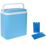 Koelbox Licht 24 Liter 39 X 25 X 38 Cm Incl. 2 Koelelementen - Koelboxen - Blauw