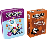 Spellenbundel - Squla - 2 Stuks - Flitsquiz Groep 6 7 8 - Spelling (Groep 3&4)