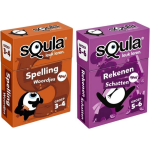 Spellenbundel - Squla - 2 Stuks - Groep 3 T/m 6 - Spelling & Rekenen