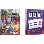 999Games Spellenbundel - Kaartspel - 2 Stuks - Saboteur: Het Duel & Set!