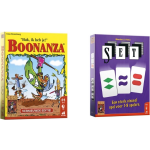 999Games Spellenbundel - Kaartspellen - 2 Stuks - Boonanza & Set!