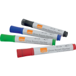 Nobo Markers Voor Glazen Whiteboard 4 St Verschillende Kleuren