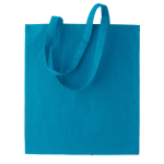 Bellatio Design Basic Katoenen Schoudertasje In Het 38 X 42 Cm - Schoudertas - Blauw