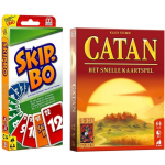 999Games Spellenbundel - Kaartspel - 2 Stuks - Skip-bo & Catan: Het Snelle Kaartspel