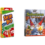 999Games Spellenbundel - Kaartspel - 2 Stuks - Skip-bo & Saboteur: Het Duel