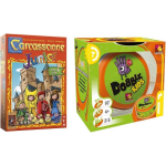 999Games Spellenbundel - 2 Stuks - Carcassonne Junior & Dobble Kids