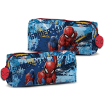 Spiderman Etui Great Power - 21 X 8 X 5 Cm - Polyester - Blauw