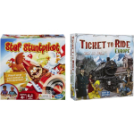 Spellenset - Bordspel - Stef Stuntpiloot & Ticket To Ride Europe