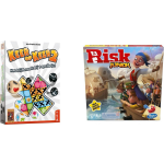 Hasbro Spellenset - Bordspel - 2 Stuks - Keer Op Keer 2 & Risk Junior