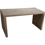 Wood4you - Tuintafel Amsterdam Steigerhout - 160lx78hx74d Cm - Bruin