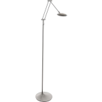 Steinhauer Vloerlamp 1 Lichts Led Knik Zodiac 2108st - Silver