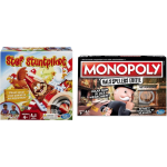 Spellenset - Bordspel - Stef Stuntpiloot & Party & Monopoly Valsspelers Editie