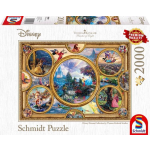 Schmidt Spiele Puzzel Disney Dreams Collection, 2000 Stukjes