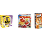 Hasbro Spellenbundel - Bordspellen - 3 Stuks - Dobble Classic & Jenga & Stef Stuntpiloot