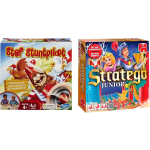 Spellenset - Bordspel - Stef Stuntpiloot & Stratego Junior
