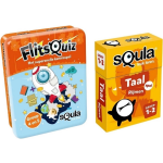 Spellenbundel - Squla - 2 Stuks - Flitsquiz Groep 4 5 - Taal (Groep 1&2)