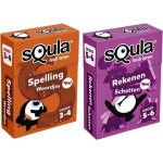 Spellenbundel - Squla - 2 Stuks - Groep 3-4 & 7-8 - Aardrijkskunde & Taal