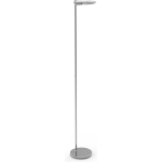 Steinhauer Turound Staande Lamp Uplight Staal Met Transparant Glas - Silver